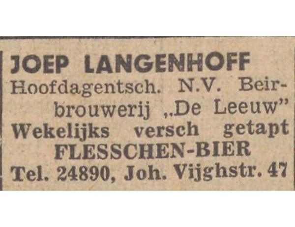 langenhoff nijmegen 1947